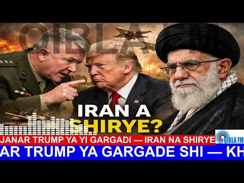 Iran da Amurka: Janar Trump ya yi gargadi — Khamenei na shirye