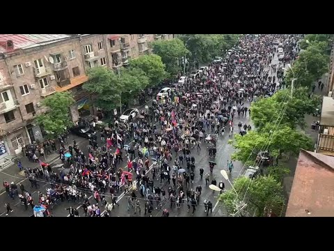 Ինչքան մարդ է մասնակցում երթին. կադր վերևից