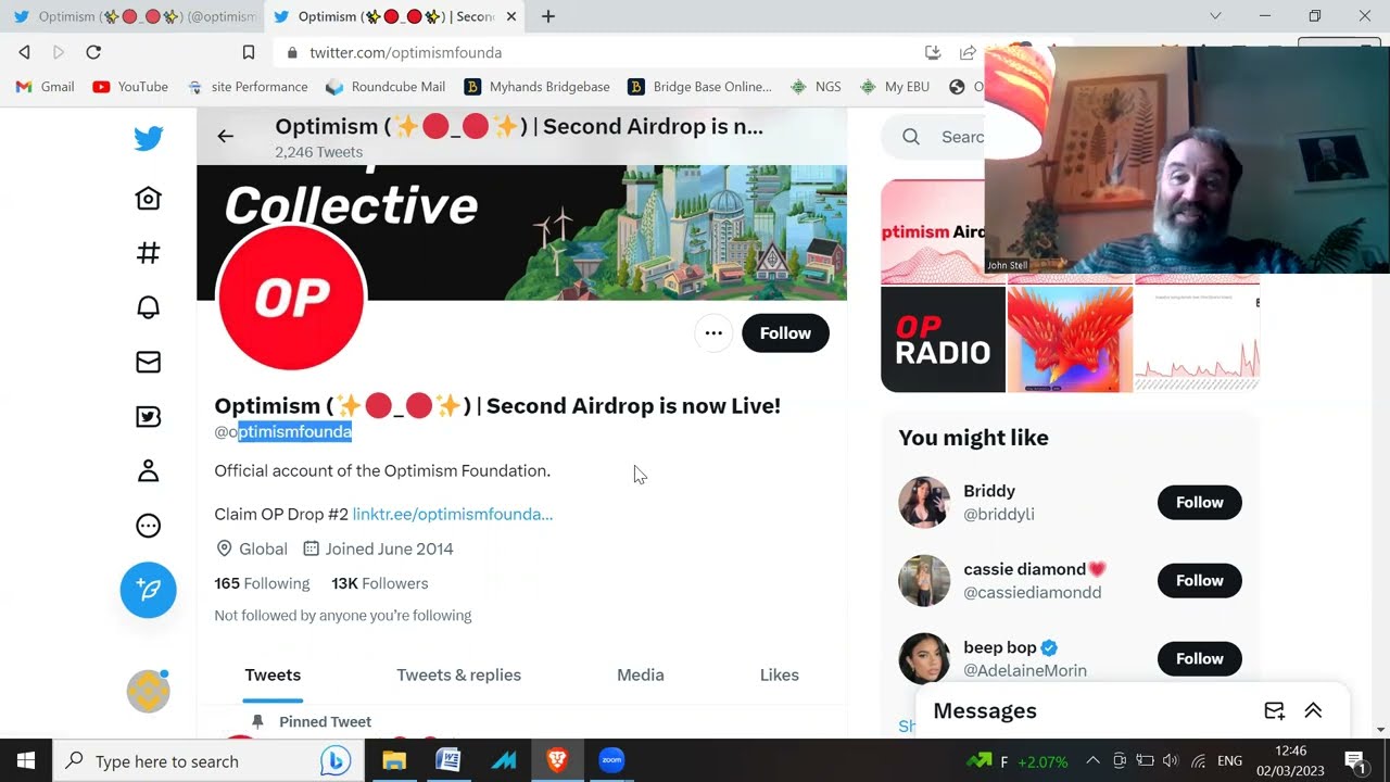 Beware of fake airdrops on twitter
