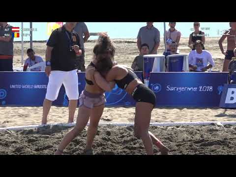 Round 1 Women's BW - 60 kg: J. KESSLER (AUT) v. G. FILIP (ROU)