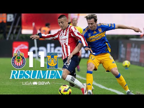 Summary Chivas Guadalajara vs Tigres UANL Round 3