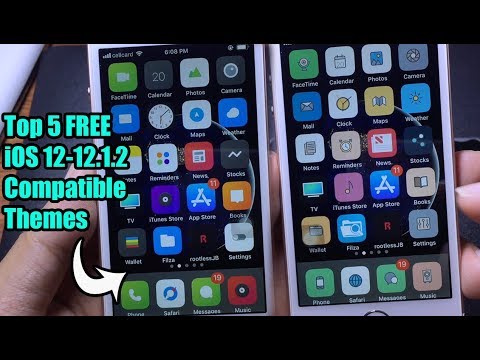 Top 5 Free Cydia Themes For iOS 12-12.1.2 (RootlessJB Compatible Themes)