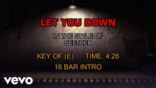 Seether - Let You Down (Karaoke)