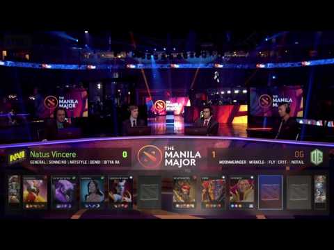 The Manila Major Main Event - Day 1 - Na'Vi vs OG Game 2