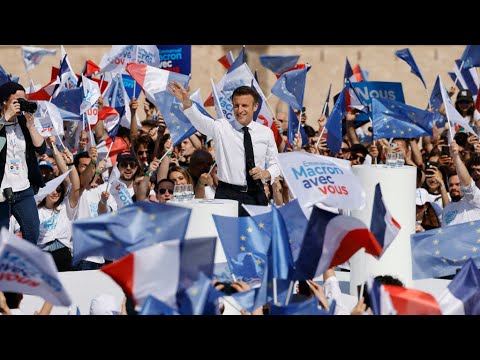 ماكرون يعقد تجمعا انتخابيا في مرسيليا ويؤكد أن سياسته المقبلة ستركز على البيئة و"التخطيط الأخضر"