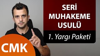 1) Ceza Muhakemesi Kanunu - Seri Muhakeme Usulü - 1. Yargı Paketi - Mu