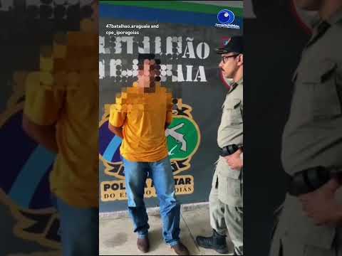 Homem é preso em Bom Jardim-GO e confessa que tentou matar ex-companheira a facadas por ciúmes