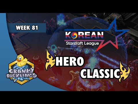 herO vs Classic - PvP | Korean StarCraft League: Week 81 | Open StarCraft 2 Tournament