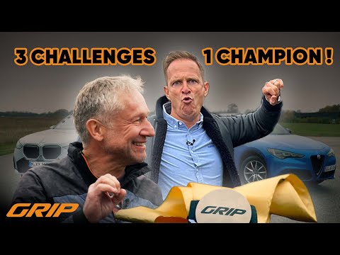 Junk Car 🆚 High Speed: Malmedie & Schelle battle for the "Golden Belt" 🏆 [Dubbed with AI] | GRIP