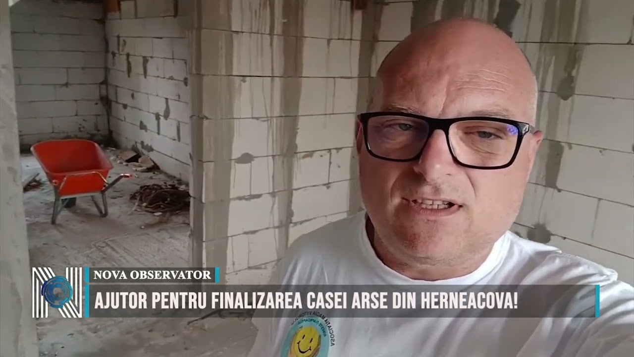 Ajutor pentru finalizarea casei arse din Herneacova!