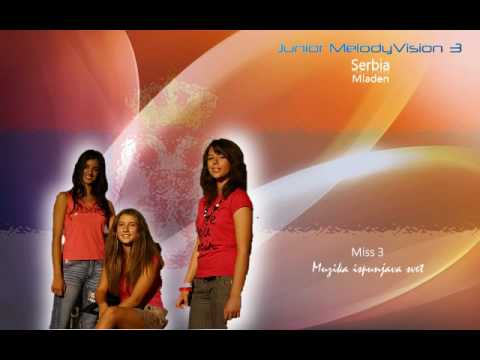 Junior MelodyVision 3 - SERBIA - Miss 3 - "Muzika ispunjava svet"