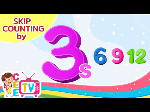 Skip Counting by 3s | Master Counting Numbers by 3