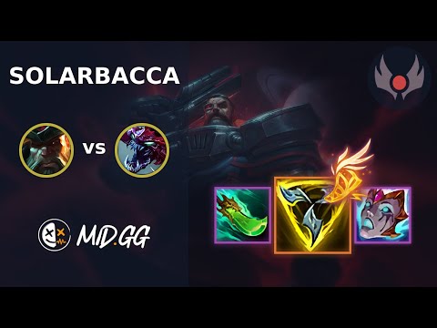 MID.GG: [ solarbacca ] Gangplank TOP vs Cho'Gath | EUW GRANDMASTER | LOL Season 2025