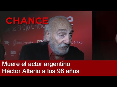 Muere a los 96 años Héctor Alterio, maestro del cine y el teatro