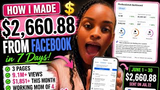 How I Made $2,660 on Facebook in Just 7 Days! (My Exact Strategy)