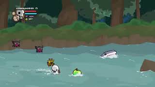 Castle Crashers Beating the game as skeleton, full gameplay