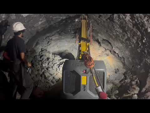 Accretion Cutting in Kiln with Brokk Demolition Robot