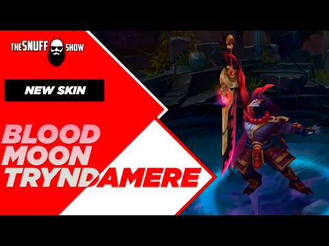 Триндамир Кровавая Луна Лига Легенд - Blood Moon Tryndamere League of Legends