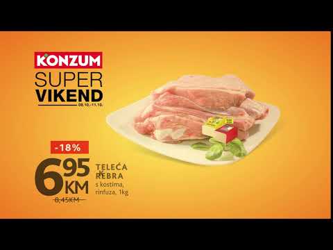 Super vikend u Konzumu! 09.10. - 11.10.