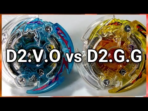 Dark Deathscyther .V.O vs Dark Deathscyther .G.G - BATALHA BEYBLADE BURST! ベイブレードバースト