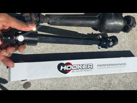 87 Monte Carlo SS Gbody Holley Hooker Steering shaft Upgrade/Install | Jeep Shaft | S10 Shaft