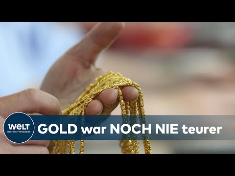 HISTORISCHER GOLDPREIS: Erstmals hat der Goldpreis die 2000 Dollar geknackt