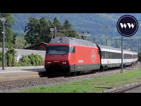The IC 3 from Chur to Zurich does not stop in Bad Raga | World Wide