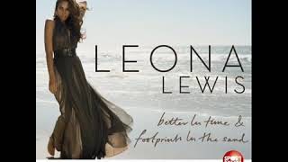 Leona Lewis - Footprints In The Sand (Lyrics)