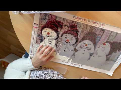 Mein Update Snowmen Bild von Diamond Painting Deutschland KW 51/2021