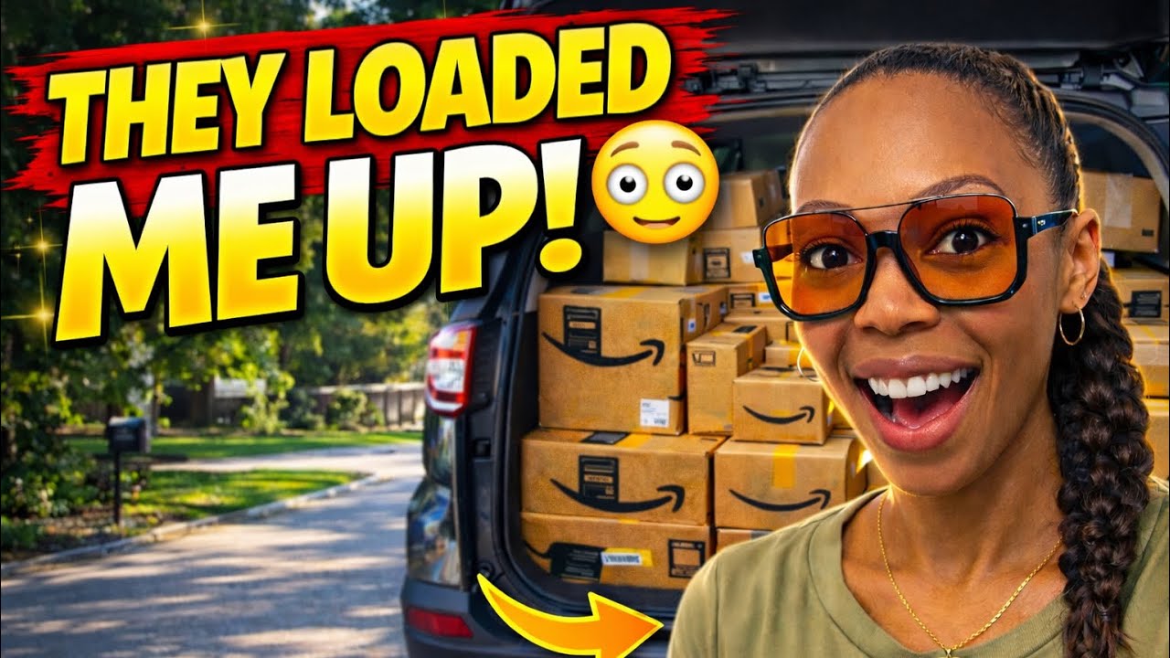 My FIRST Amazon Flex Shift of the Year… They LOADED My Car 😳🚗 | Gig Work for Travel Money ✈️