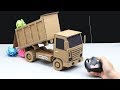 How To Make Amazing Dump Truck Powered Dump Truck DIY