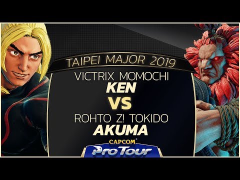 Victrix Momochi (Ken) VS ROHTO Z! Tokido (Akuma) - L. Top 16 - Taipei Major 2019 - SFV - CPT2019