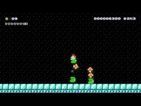 L&F 7.1 Frostbite Village by Guylìnеŕ - Super Mario Maker - No Commentary 1AF
