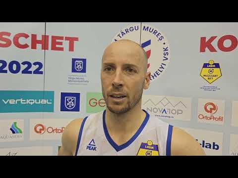 Goran Gajovic, after one of his best games in this season!