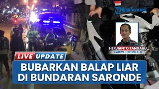 Download lagu Dozens of teenagers at the Sadore Roundabout were surrounded by police after the illegal race was... mp3