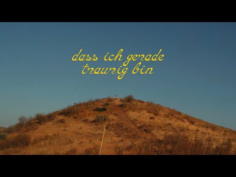 SOFFIE - Dass ich gerade traurig bin (Offizielles Musikvideo)