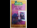 Opening To Sesame Street I M Glad I M Me 1986 VHS 1992 Case