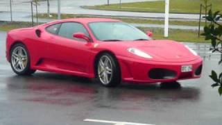 preview picture of video 'Ferrari F430 take off awesome sound'
