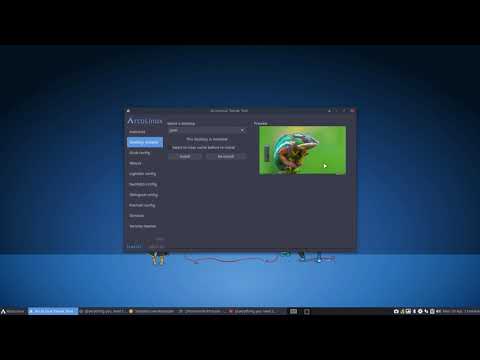 ArcoLinux : 1509 ArcoLinux Tweak Tool - Desktop installer - JWM