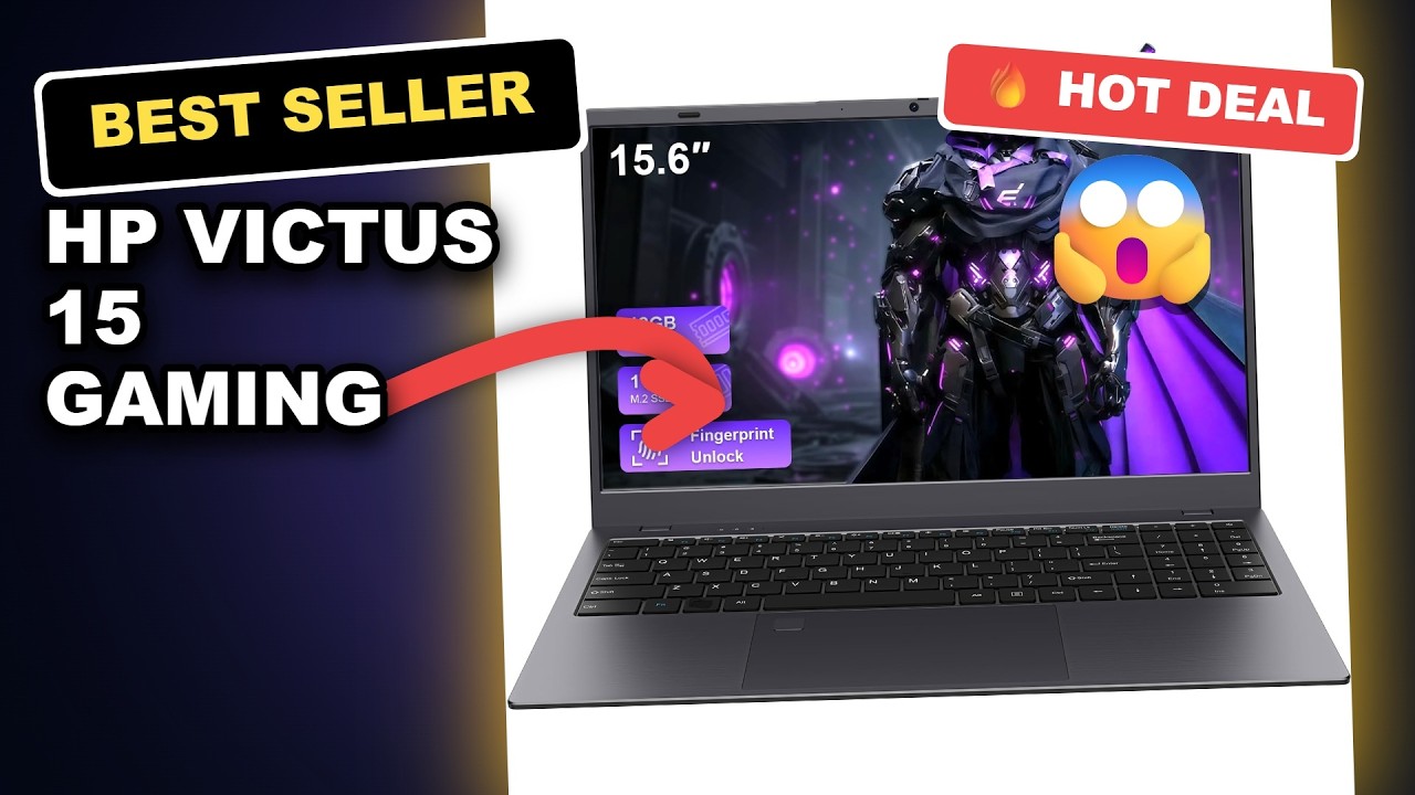 HP Victus 15 Gaming Laptop Tested: 144Hz Display & RTX 2050 Worth It? review video