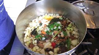 Vegetarian Pho with Mushrooms and Greens
