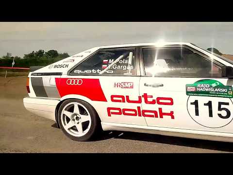 Audi B2 Coupe Quattro - Mariusz POLAK - Rajd Nadwislanski 2018