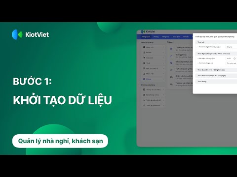 Khởi tạo dữ liệu