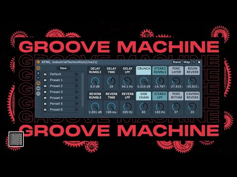 How to Make Industrial Techno Groove (Free rack) [Ableton Techno Tutorial]