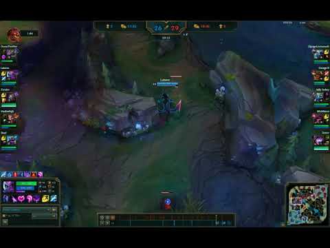 Losing Game/ Evelynn steals Nashor and wins the game - League of Legends