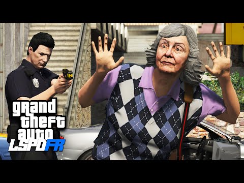 GTA 5 LSPDFR — Was hat diese OMA getan? — Polizei Mod Deutsch