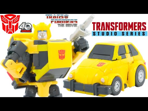 Transformers Studio Series 86-29 Deluxe Class Bumblebee Review (4K)