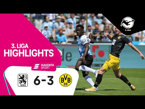 TSV 1860 München - Borussia Dortmund II | Highlights 3. Liga 21/22