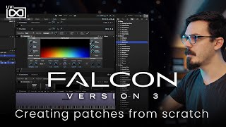 Video thumbnail for UVI Falcon 3 | Creating patches from scratch by UVI