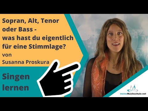 Soprano, alto, tenor or bass - what voice type do you actually have?